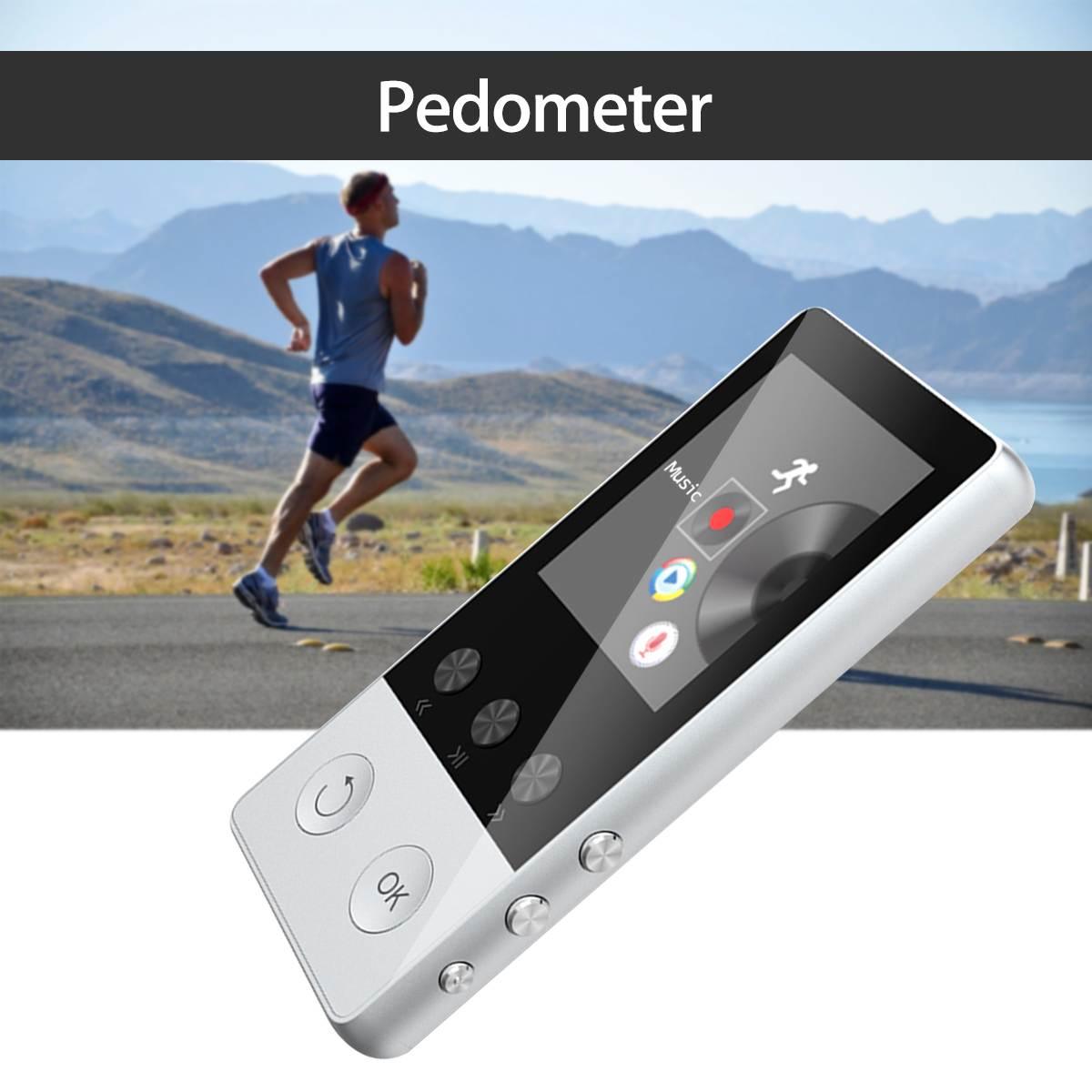 Up to 128GB bluetooth MP3 Player Earphones HiFi fm Radio Sport MP 4 HiFi Portable Music Players (D57)(HA6)(1U57)