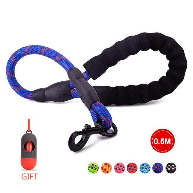 Strong Nylon Line Soft Handle Large Size Leashes For Cat Dogs Outdoor Walking Training Reflective Leashes (1U75)(1U70)