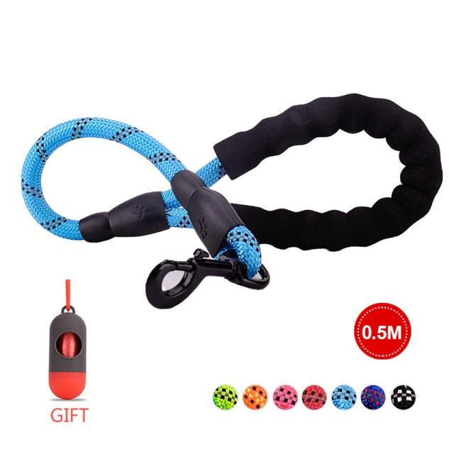 Strong Nylon Line Soft Handle Large Size Leashes For Cat Dogs Outdoor Walking Training Reflective Leashes (1U75)(1U70)