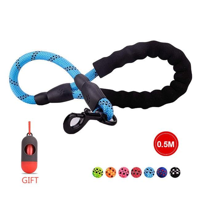 Strong Nylon Line Soft Handle Large Size Leashes For Cat Dogs Outdoor Walking Training Reflective Leashes (1U75)(1U70)