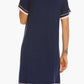 Contrast Trim V-Neck Night Dress