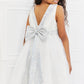 Kid's Dream Little Miss Classy Tutu Dress in Icy White