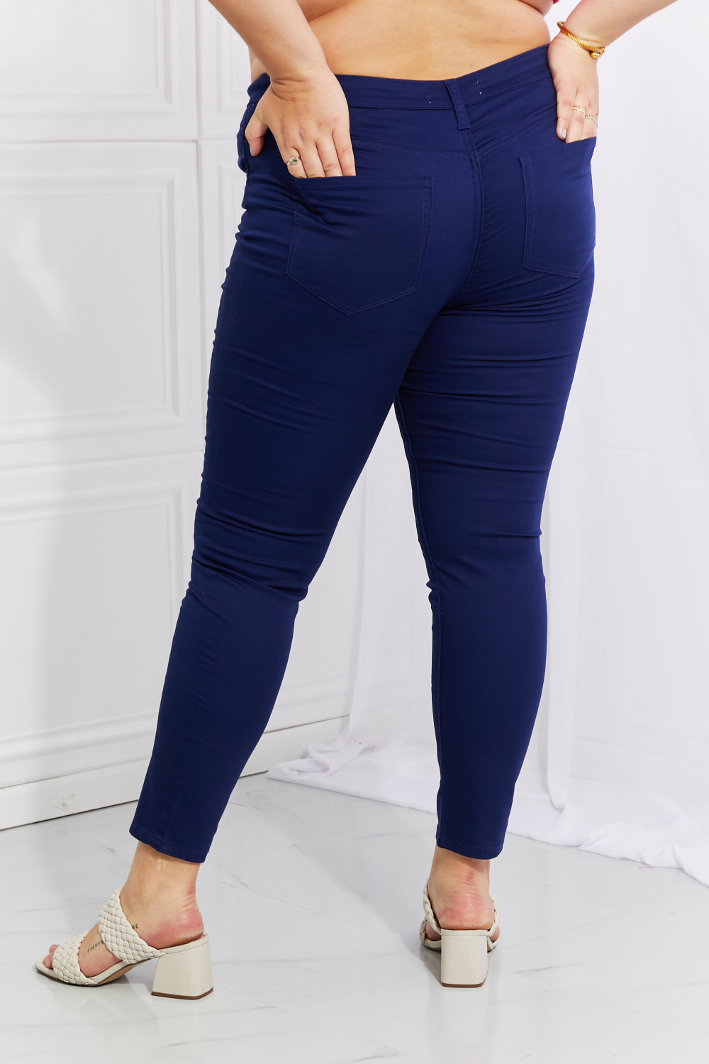 Zenana Blake Full Size High-Rise Color Skinny Jeans