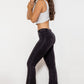 Buttoned Flare Jeans