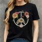 Simply Love Full Size Flower Graphic Cotton Tee