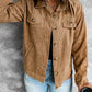 Corduroy Long Sleeve Jacket