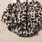 Leopard Print Cutout Square Neck Romper