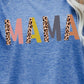 MAMA Leopard Graphic Short Sleeve Tee