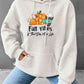 Full Size Graphic Drawstring Hoodie