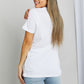 Simply Love Full Size OCEAN AIR & WAVY HAIR Graphic Cotton T-Shirt