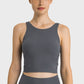 Feel Like Skin Highly Stretchy Cropped Sports Tank