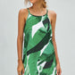 Peony Print Sleeveless Dress