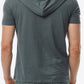 Lace-Up Short Sleeve Hoodie