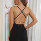 Scalloped Lace Strappy Chemise and G-String Set