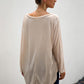 Boat Neck High-Low Top