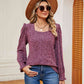 Square Neck Puff Sleeve Top