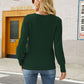 Long Sleeve Rib-Knit Sweater
