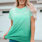 Round Neck Pocket Tee Shirt