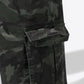Camouflage Drawstring Waist Cargo Shorts