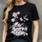Simply Love Full Size Flower Graphic Cotton Tee