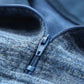 Heathered Quarter-Zip Sweatshirt