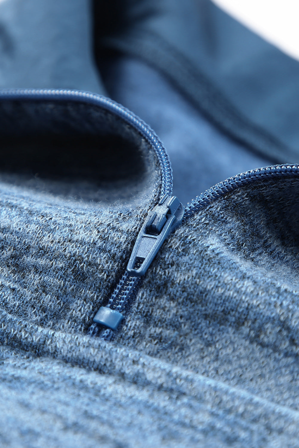 Heathered Quarter-Zip Sweatshirt
