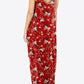 Floral Spaghetti Strap Maxi Dress with Pockets