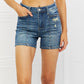 Judy Blue Amber Full Size Front Seam Shorts
