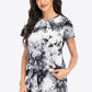 Tie-Dye T-Shirt and Shorts Lounge Set