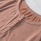 Long Sleeve Henley Top