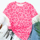Leopard Round Neck Tee