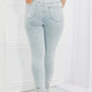 Judy Blue Tiana Full Size High Waisted Distressed Skinny Jeans