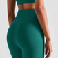 Wide Waistband Sports Shorts