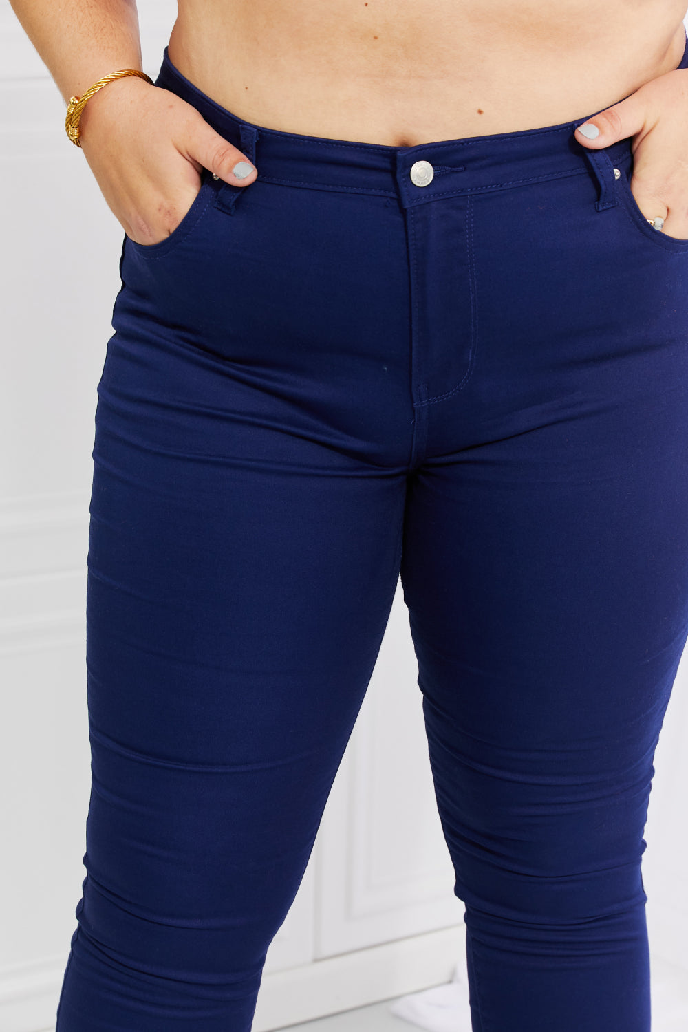 Zenana Blake Full Size High-Rise Color Skinny Jeans