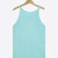 Openwork Grecian Neck Knit Tank Top