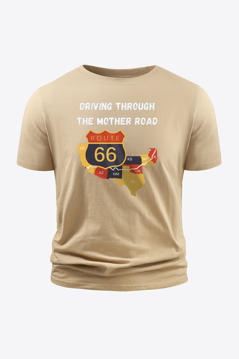 DRIVING THROUGH THE MOTHER ROAD Graphic Tee
