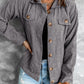 Corduroy Long Sleeve Jacket