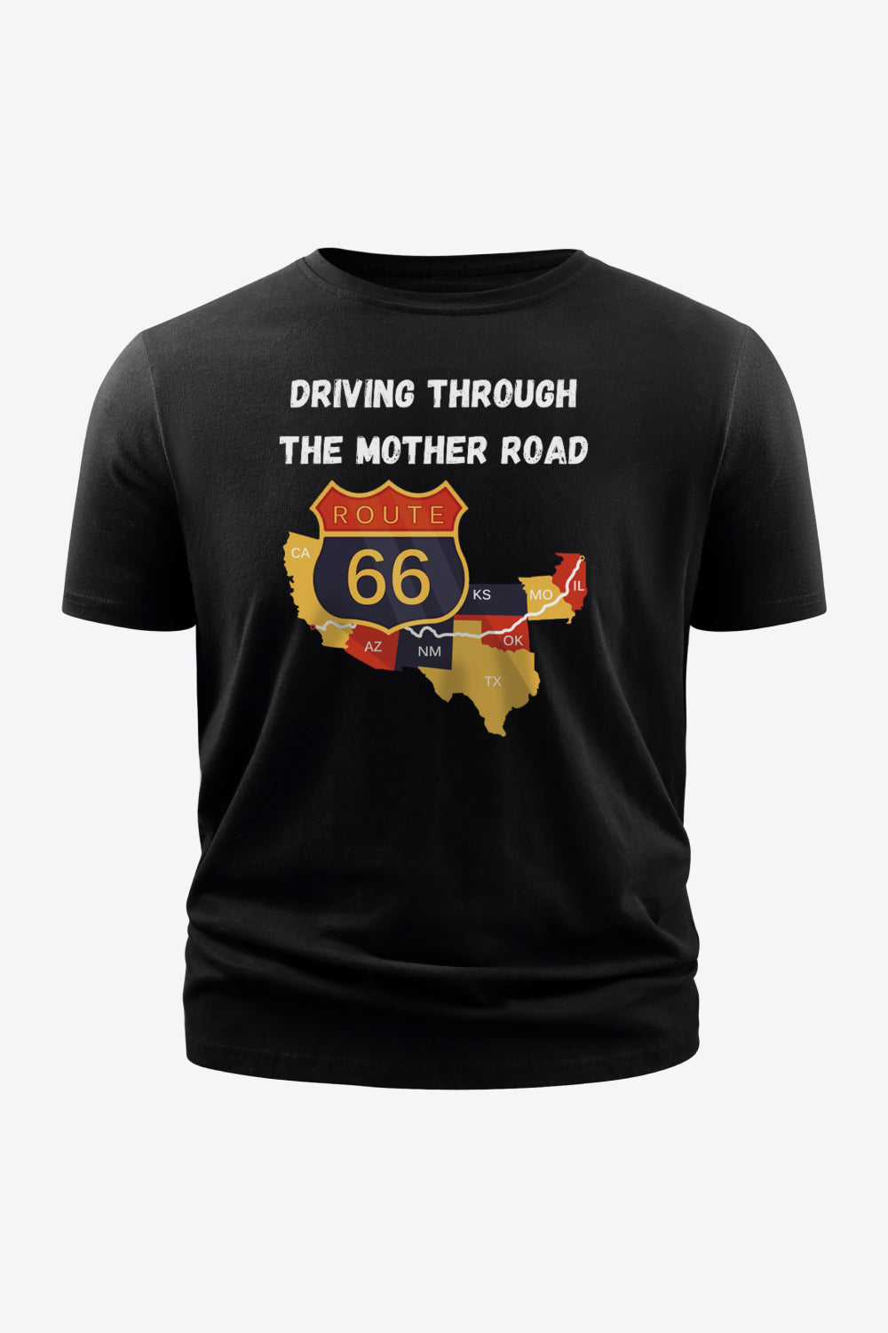 DRIVING THROUGH THE MOTHER ROAD Graphic Tee