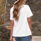 Just For You Cuffed Sleeve T-Shirt