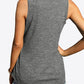 Curved Hem Square Neck Tank
