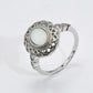 Feeling The Love 925 Sterling Silver Opal Ring