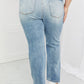 Judy Blue Natalie Full Size Distressed Straight Leg Jeans