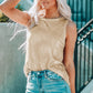 Tie-Dye Round Neck Tank