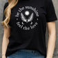 Simply Love Full Size BE THE SUNSHINE FEEL THE LOVE Graphic Cotton Tee