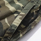 Camouflage Drawstring Waist Cargo Shorts