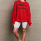 Simply Love Full Size SLEIGHIN' IT Graphic Sweatshirt