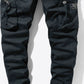 Drawstring Waist Cargo Joggers