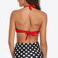 Tie Back Halter Neck One-Piece Swimsuit