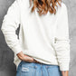 GIRL POWER Graphic Round Neck Sweatshirt
