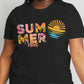 Simply Love Full Size SUMMER VIBES Graphic Cotton Tee